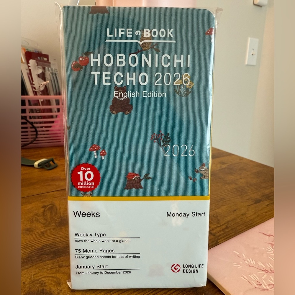 Hobonichi Techo 2026 Bow & Tie: In the Forest Weeks  English Edition